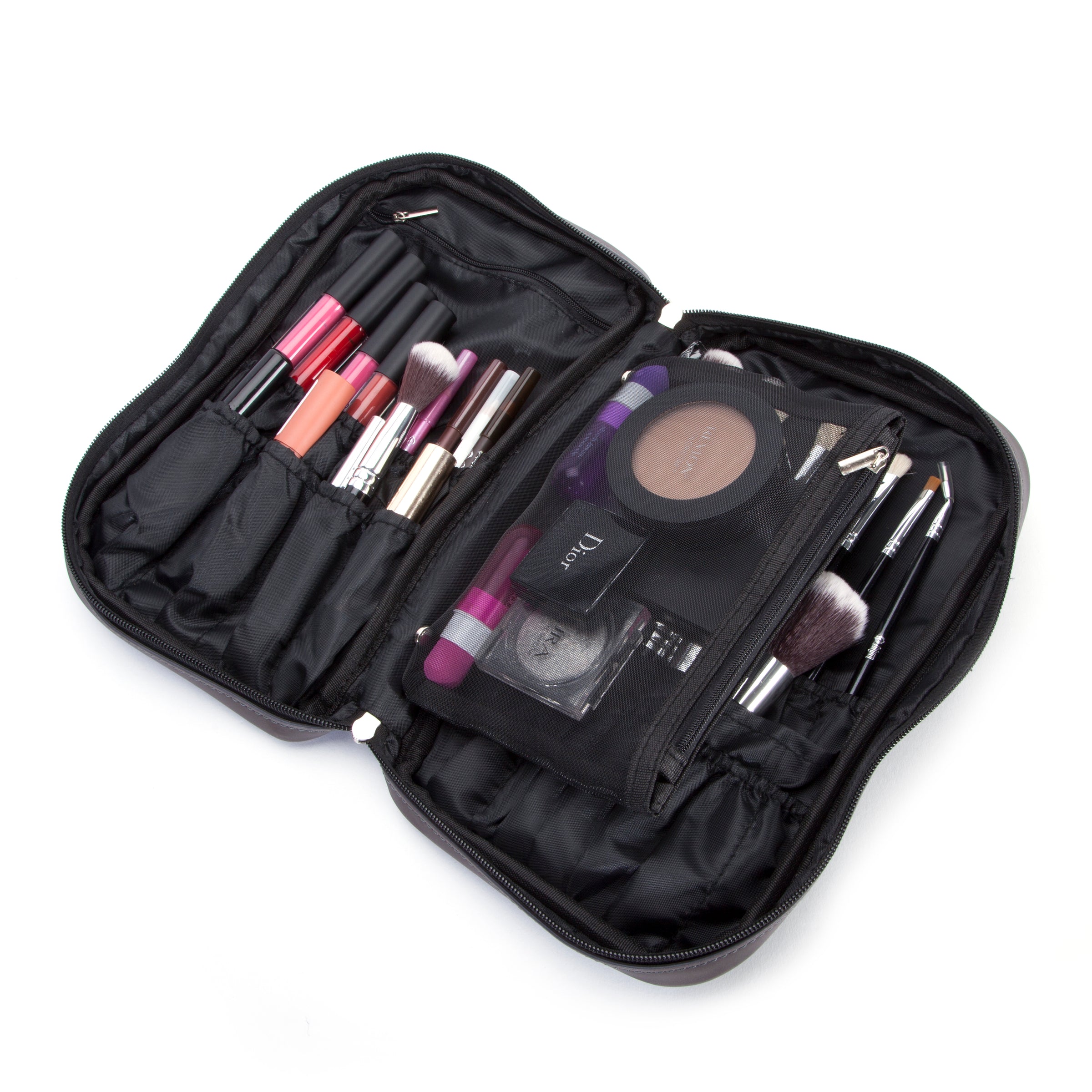 Geometric Iridescent Colour Changing Multipurpose Large Makeup Bag Spice Inspired