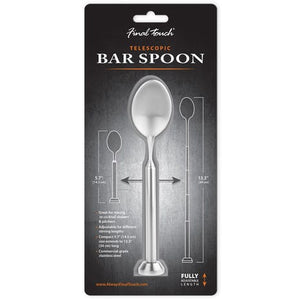 Telescopic Bar Spoon for Cocktails and Long Drinks