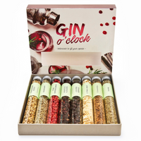 Gin O Clock Gin Gift Set | Make Your Own Flavoured Gin | Infuse Your Craft Gin | 8 Botanical Ingredients