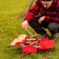 BBQ Toolbox | Easy to use | Ready to go | Picnic or BBQ beach party