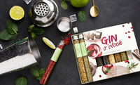 Gin O Clock Gin Gift Set | Make Your Own Flavoured Gin | Infuse Your Craft Gin | 8 Botanical Ingredients