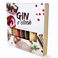 Gin O Clock Gin Gift Set | Make Your Own Flavoured Gin | Infuse Your Craft Gin | 8 Botanical Ingredients