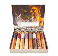 Smokehouse Flame & Flavour | Selection of 8 Smoked Spices| Authentically Smoked over Wood