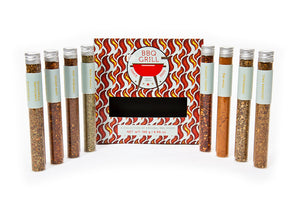 BBQ Grill Rub Kit | 8 Unique Barbecue Spices | Meat Rubs