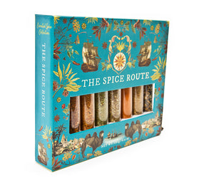Spice Route | Luxury Selection Around The World Spice Set | Includes Own Spice Rack Stand