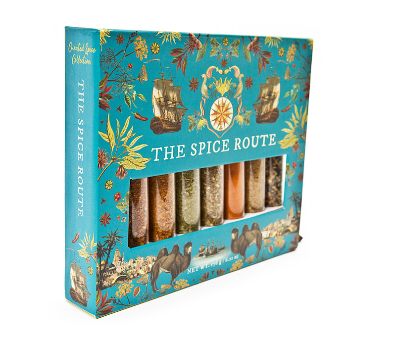 Spice Route Premium Selection | Around The World Spice Set | Includes Own Spice Stand