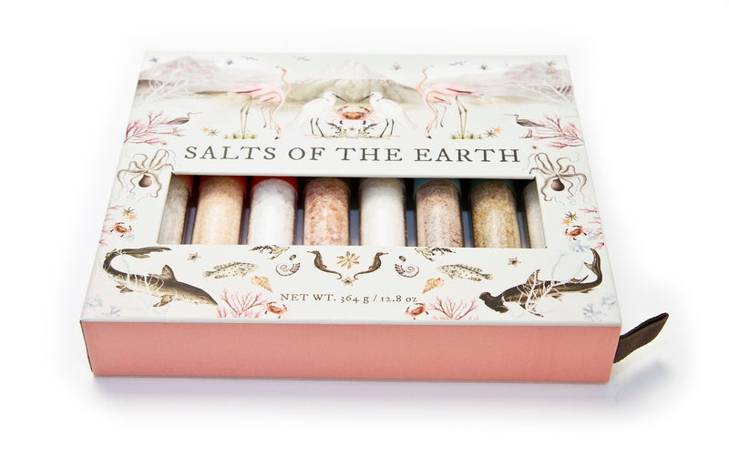 Salt of the Earth | Unusual 8 Selection of Salts | 8th Wedding Anniversary Gift