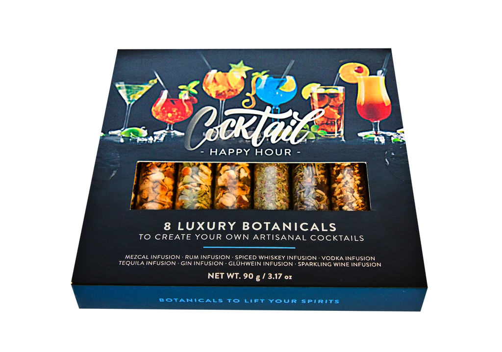 NEW PRODUCT  - COCKTAIL HAPPY HOUR | 8 Botanical Ingredient Kit | Lift your Spirits |