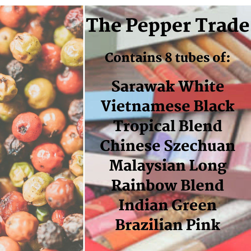 Pepper Trade | Collection of 8 Peppercorns | World Selection
