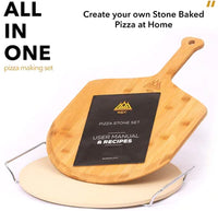 Pizza Stone Set | BBQ or Oven use | Round