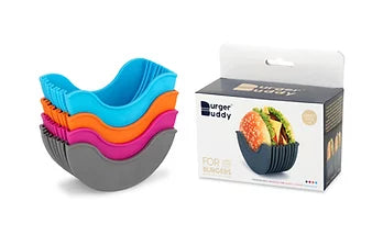 Burger Buddies | Holds the juicy burger in place | Mess-free