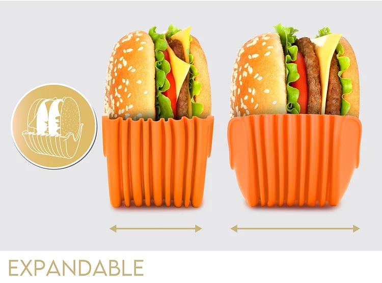 Burger Buddies | Holds the juicy burger in place | Mess-free
